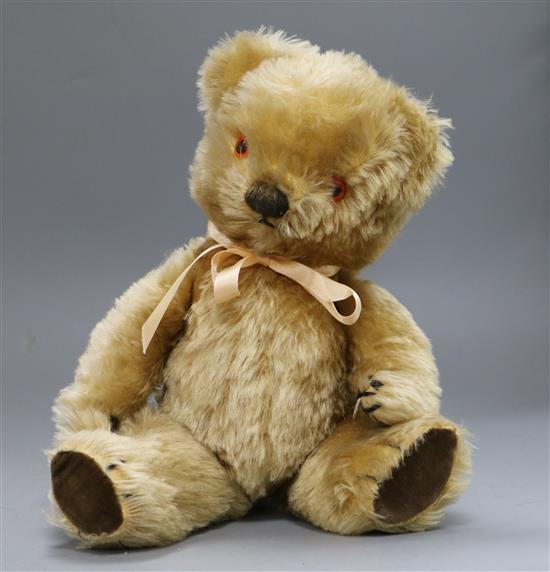 A Chad Valley teddy bear, Penelope, c.1948, Bears Abundant, Canada,